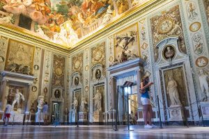 Visiting the Borghese Gallery